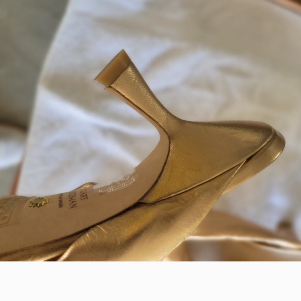 Stuart Weitzman Gold Women's Shoes - Picture 10 of 13